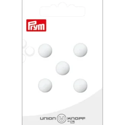 Prym Øyeknapper 27318 – 10mm 12 Hvit – 5stk