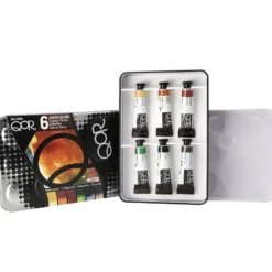 QoR Artist Akvarell Intro 6 – 7000002 Earth Colors Sett