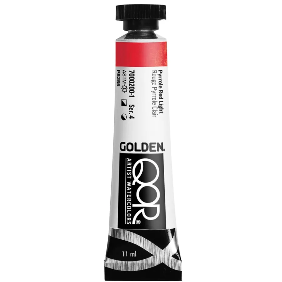 QoR Artist Akvarell 11ml – 7000200 Pyrrole Red LT