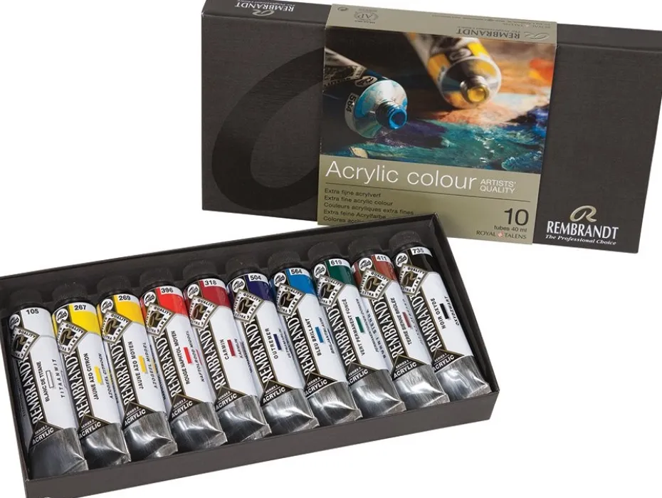 Rembrandt Akryl – Basic Set – Startsett