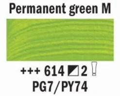 Rembrandt Akryl 40ml – 614 Permanent green medium