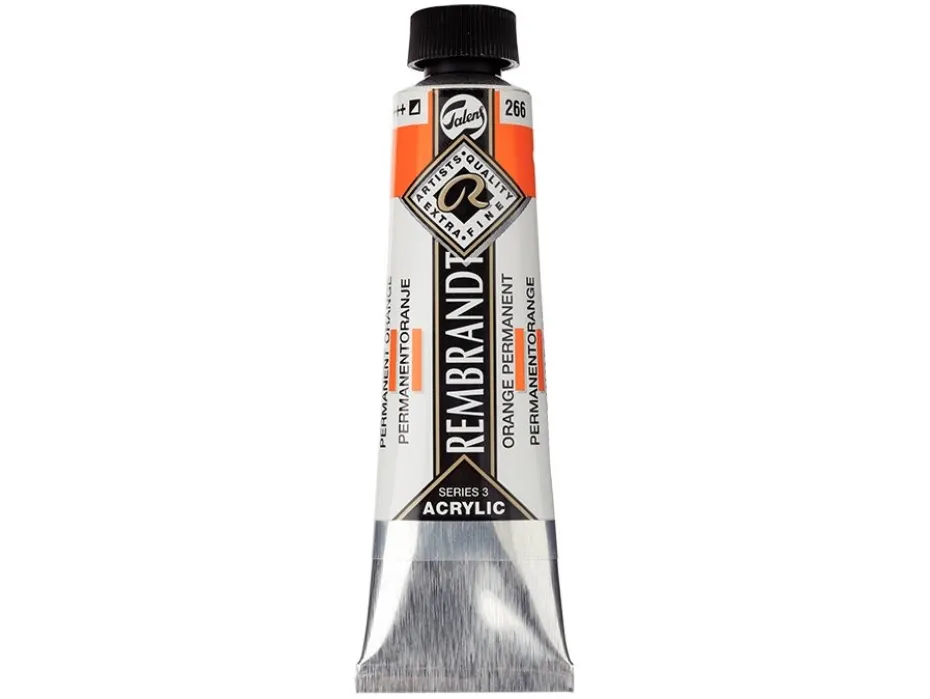 Rembrandt Akryl 40ml – 266 Permanent orange