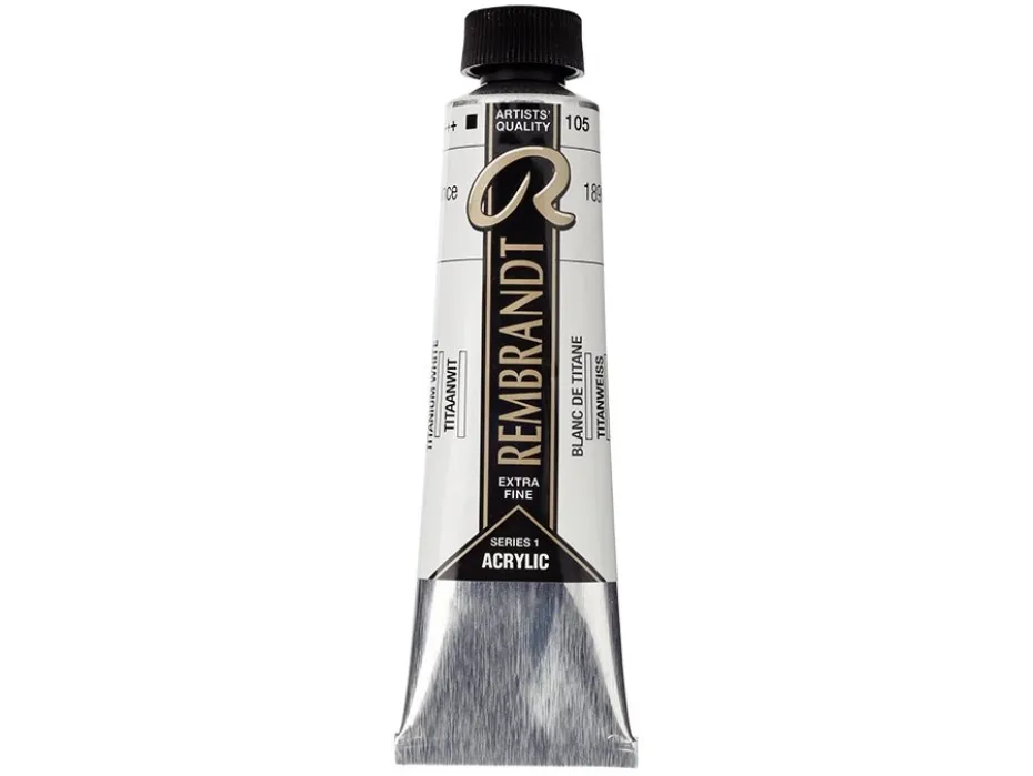 Rembrandt Akryl 40ml – 105 Titanium white