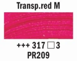Rembrandt Akryl 40ml – 317 Transp. red medium