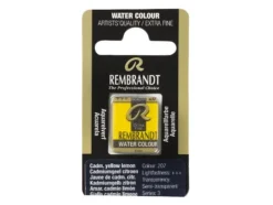 Rembrandt Akvarell Halfpan – 207 cadm. yellow lemon