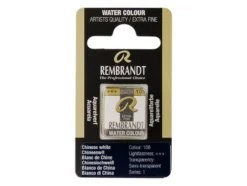 Rembrandt Akvarell Halfpan – 108 chinese white