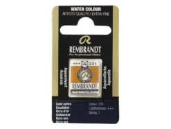 Rembrandt Akvarell Halfpan – 231 gold ochre