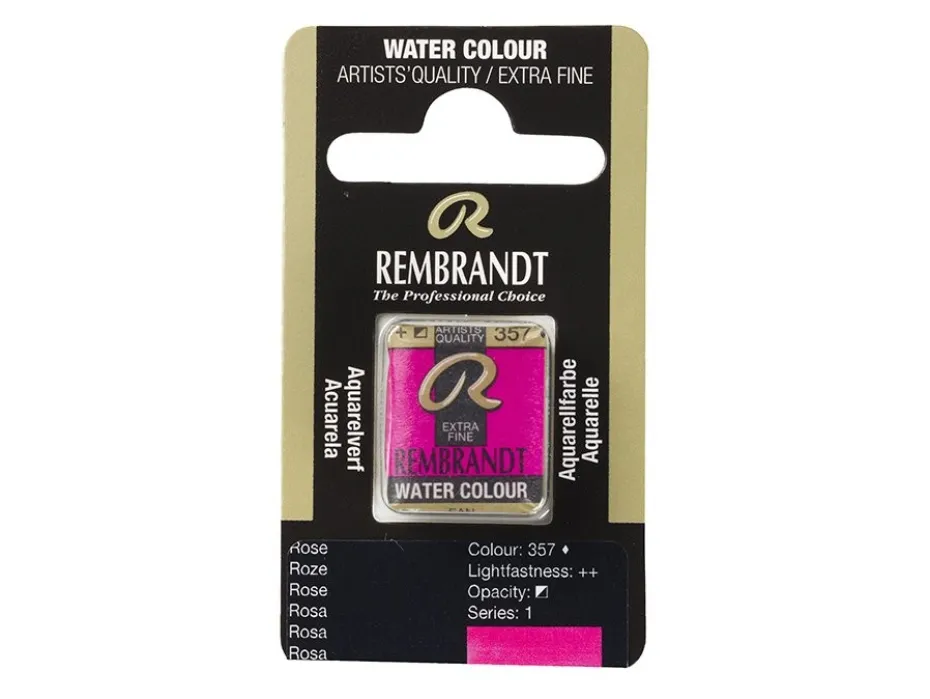 Rembrandt Akvarell Halfpan – 357 rose