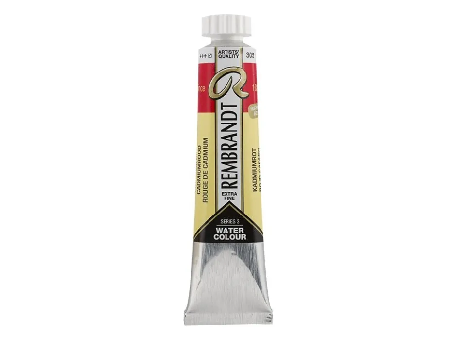 Rembrandt Akvarell tube 20ml – 305 Cadmium Red
