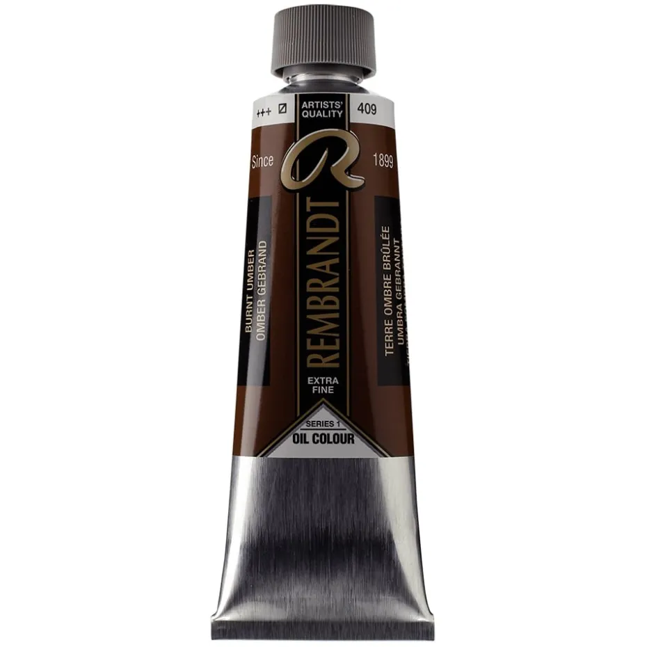 Rembrandt Olje 150ml – 409 Burnt umber