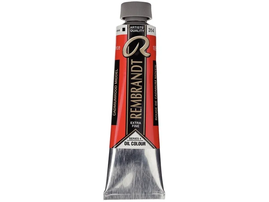 Rembrandt Olje 40ml – 314 Cadmium red medium