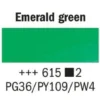 Rembrandt Olje 15ml – 615 Emerald green