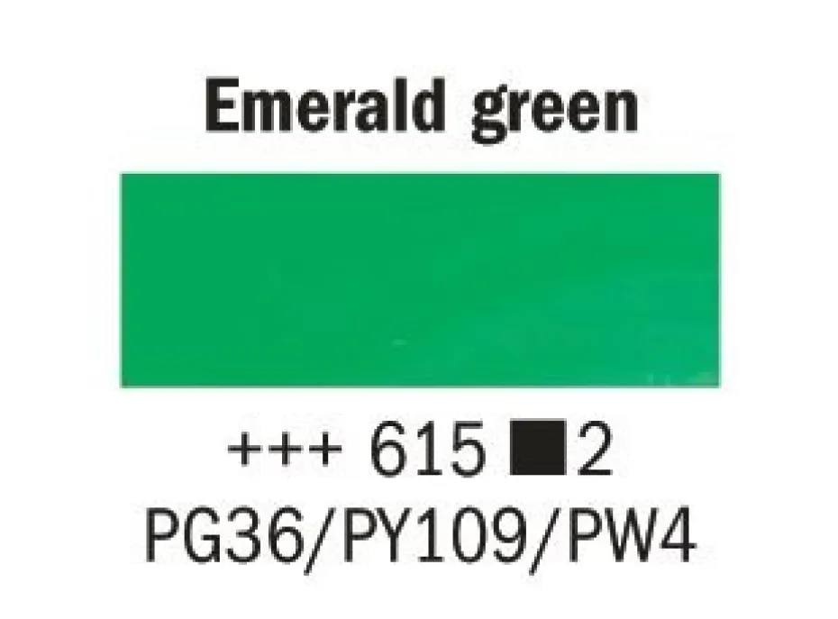 Rembrandt Olje 15ml – 615 Emerald green