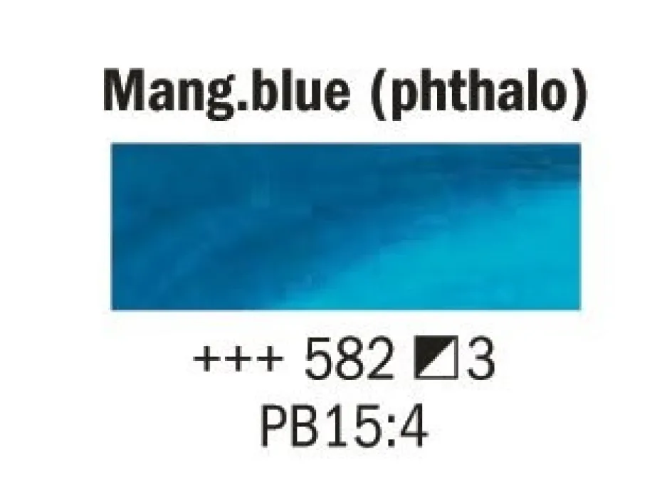 Rembrandt Olje 15ml – 582 Manganese blue phthalo