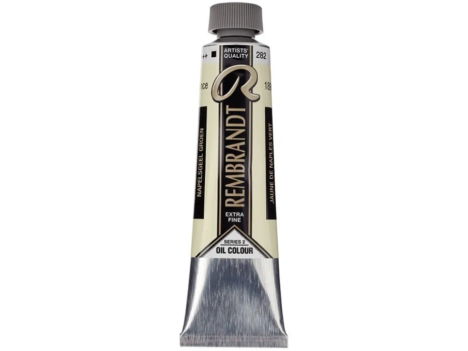 Rembrandt Olje 40ml – 282 Naples yellow green
