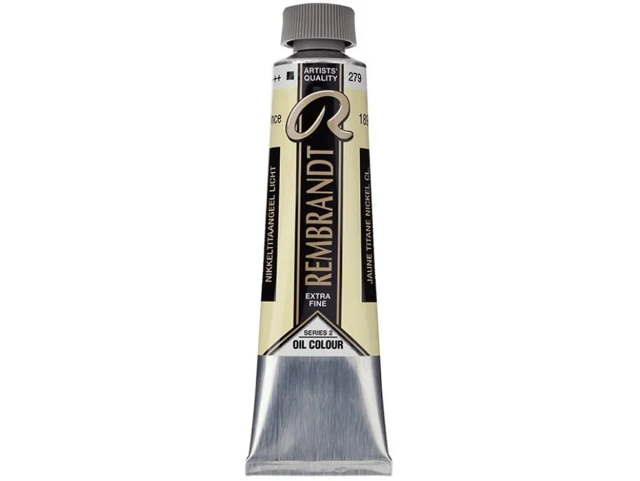 Rembrandt Olje 40ml – 279 Nickel tit. yellow light