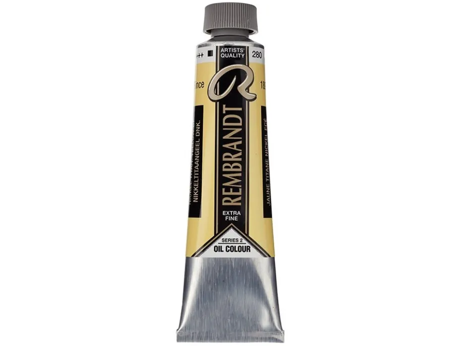 Rembrandt Olje 40ml – 280 Nickel tit. yellow deep