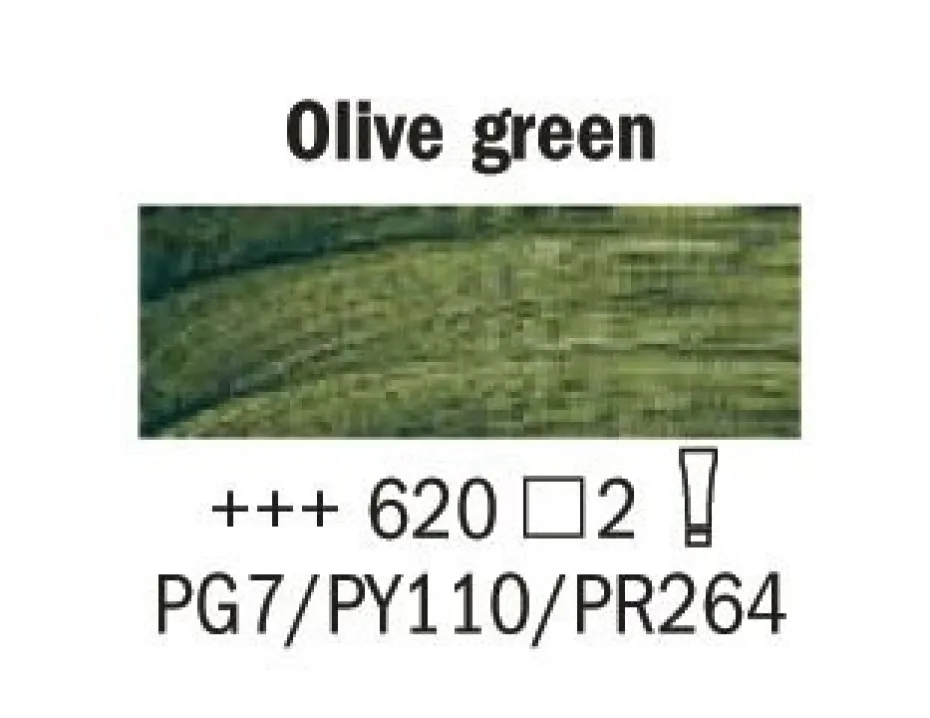 Rembrandt Olje 15ml – 620 Olive green