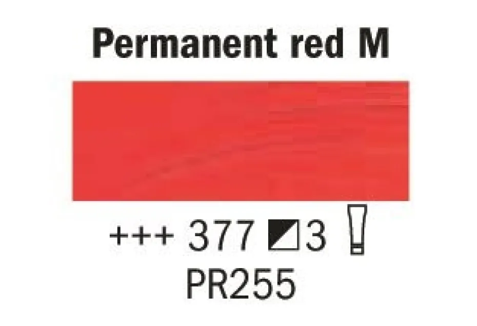 Rembrandt Olje 40ml – 377 Permanent red medium