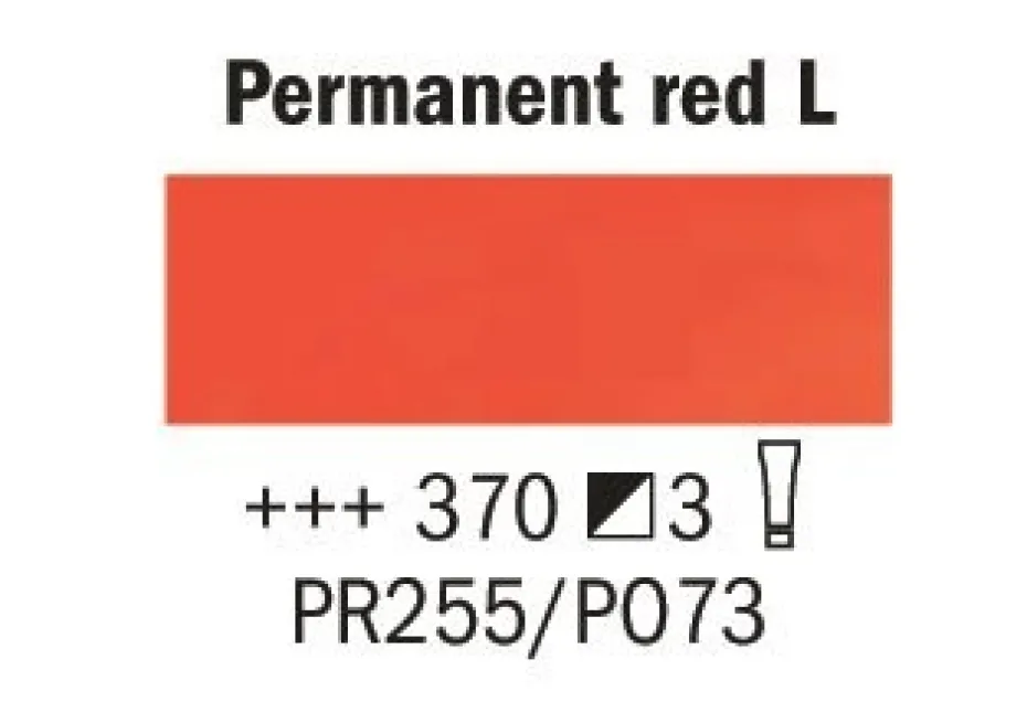Rembrandt Olje 40ml – 370 Permanent red light