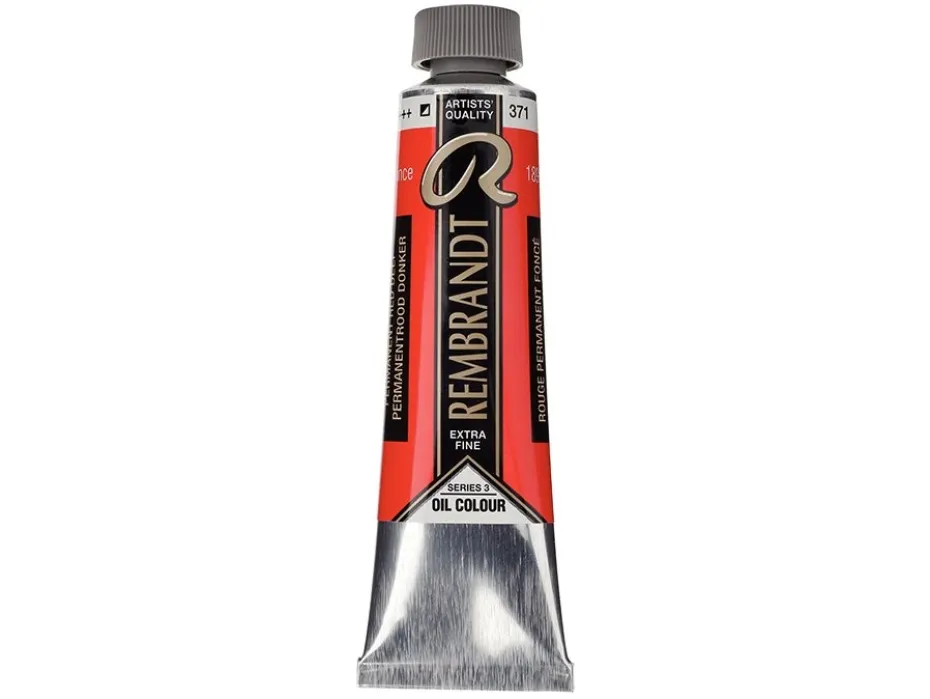 Rembrandt Olje 40ml – 371 Permanent red deep