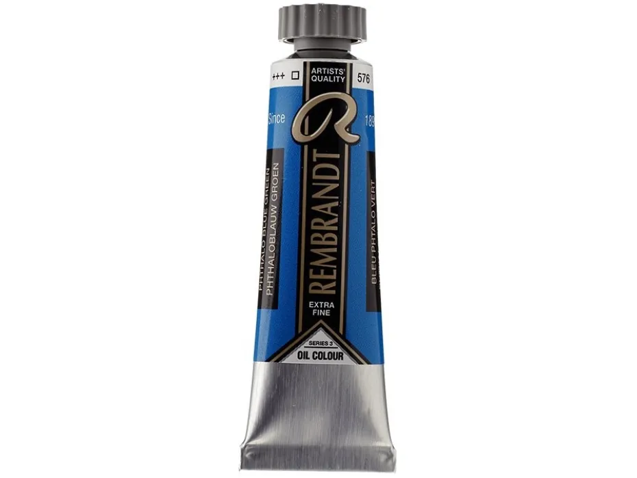 Rembrandt Olje 15ml – 576 Phthalo blue green