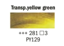 Rembrandt Olje 40ml – 281 Transp. yellow green