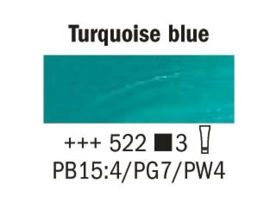 Rembrandt Olje 15ml – 522 Turquoise blue