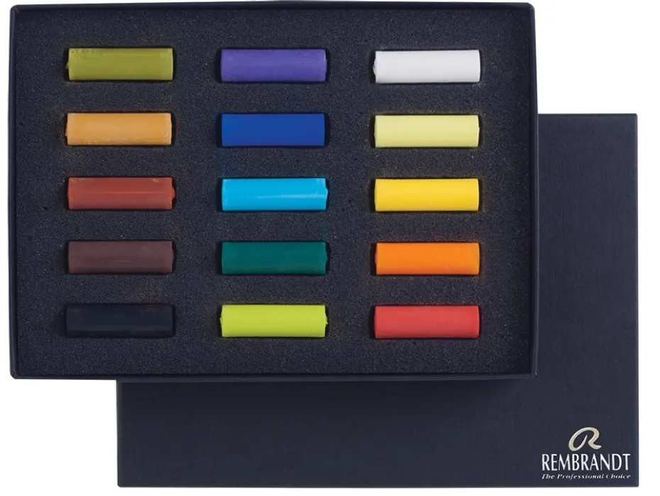 Rembrandt Soft Pastel Half Sett – General Selection – 15