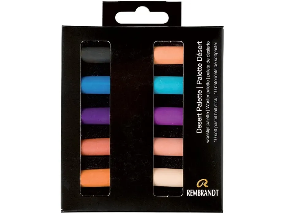 Rembrandt Soft Pastel Half Sett – Set Desert Palette 10.5