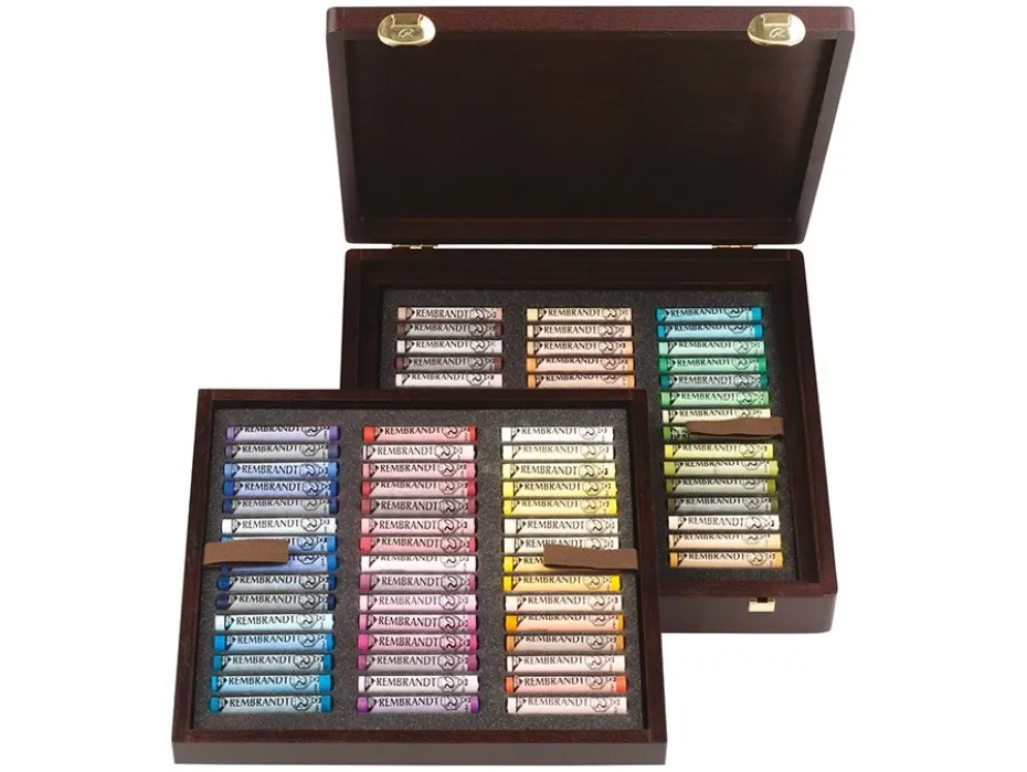 Rembrandt Soft Pastel Sett – Professional Box P – 90 farger