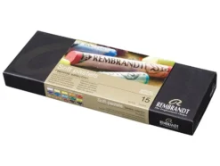 Rembrandt Soft Pastel Sett – Starter Set – 15 farger