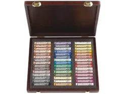 Rembrandt Soft Pastel Sett – Traditional Box P – 45 farger