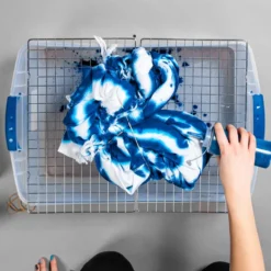 Rit Dye Tekstilfarge Sett – Indigo Shibori Tie Dye Kit