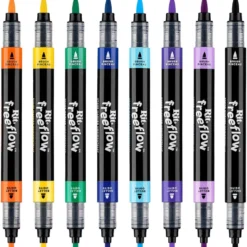 Rit FreeFlow Dual-Tip Markers Sett 12stk – Mega Mix