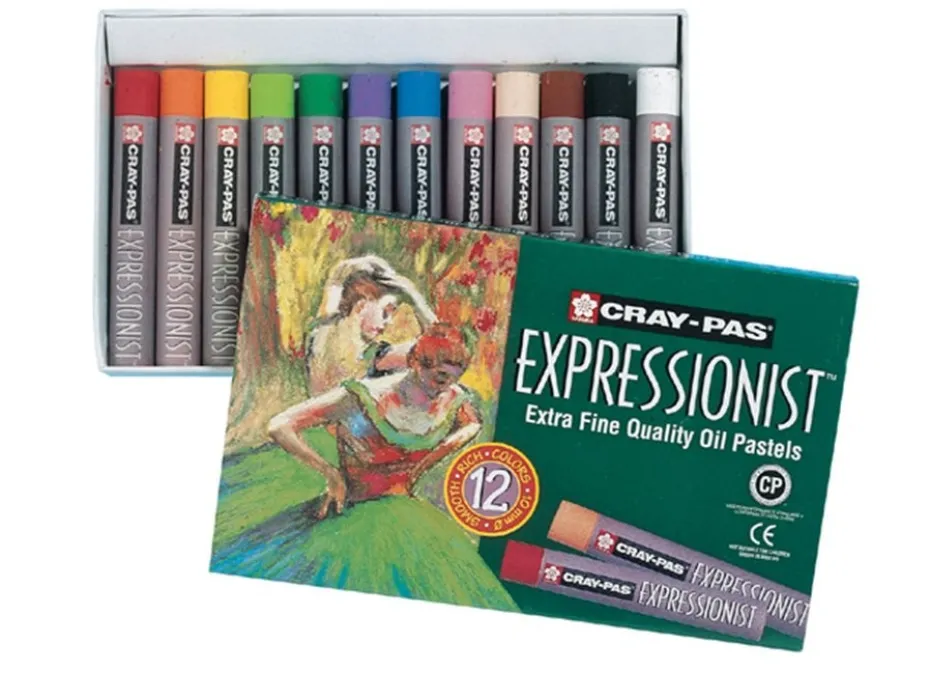 Sakura Cray-Pas Expressionist Oljepastell 12 Sett