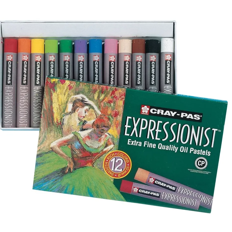 Sakura Cray-Pas Expressionist Oljepastell 12 Sett