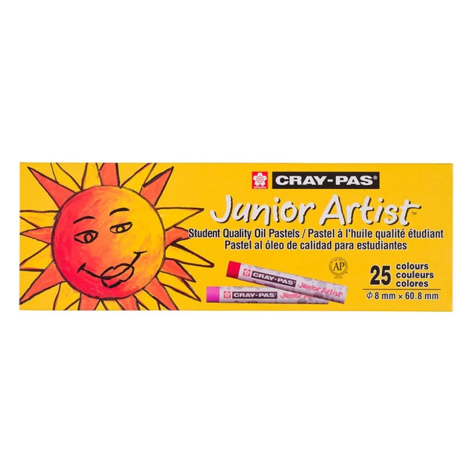 Sakura Cray-Pas Junior Artist Oljepastell 25 Sett