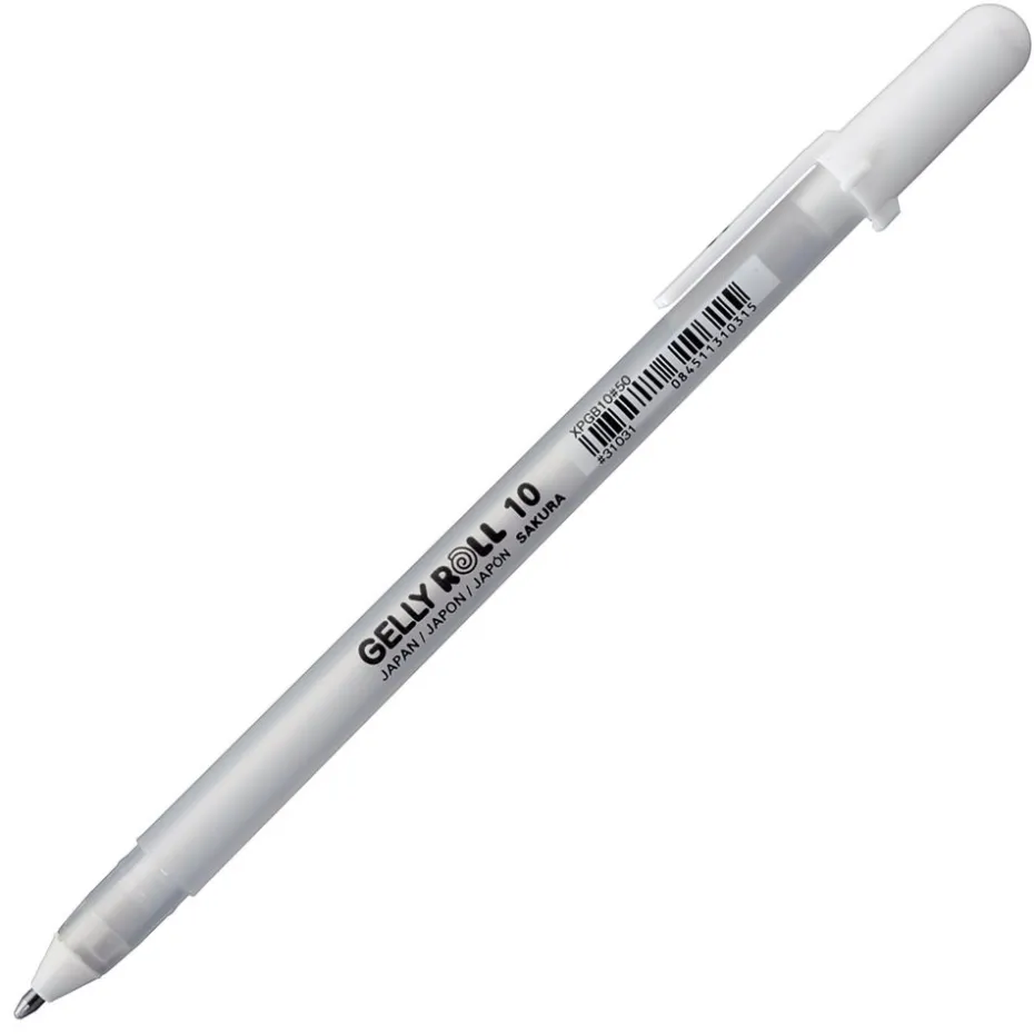 Sakura Gelly Roll Classic 10 Broad 0,5mm – 50 Hvit