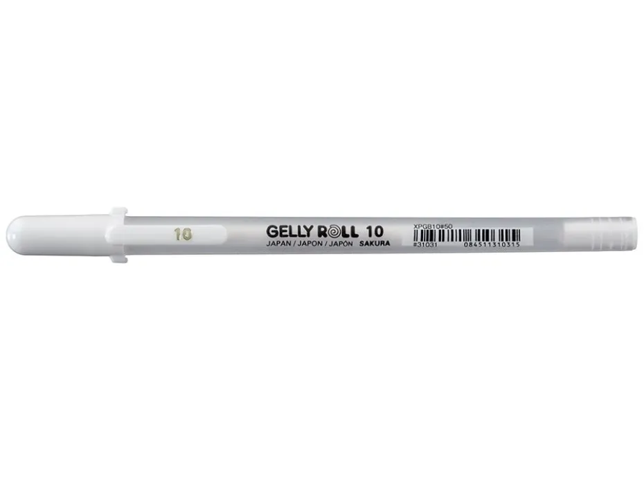 Sakura Gelly Roll Classic 10 Broad 0,5mm – 50 Hvit