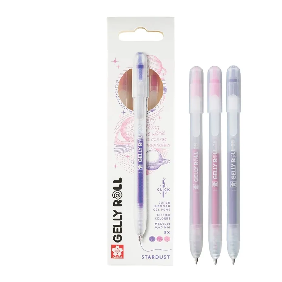 Sakura Gelly Roll Retractable – Stardust Sett 3C