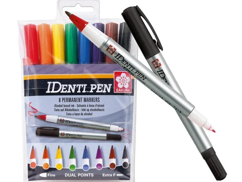 Sakura Identi-Pen Sett – 8 farger