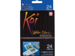 Sakura KOI Water Colors Sketch Box – 24 farger