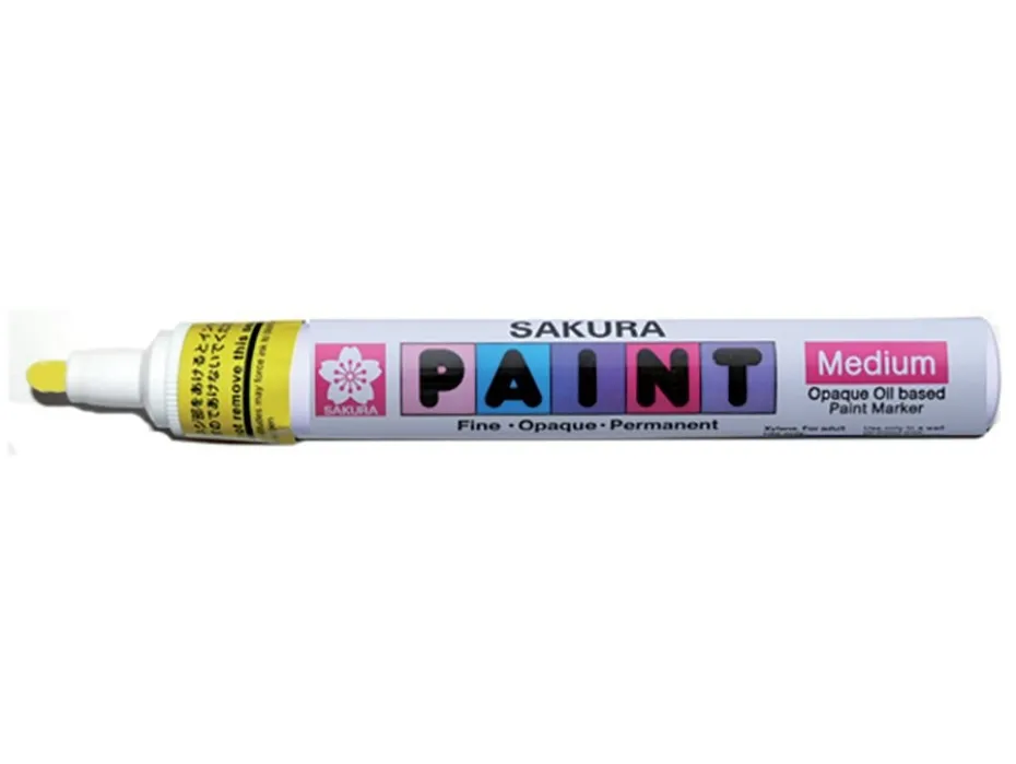 Sakura Paintmarker Medium – #302 Fluorescent Yellow