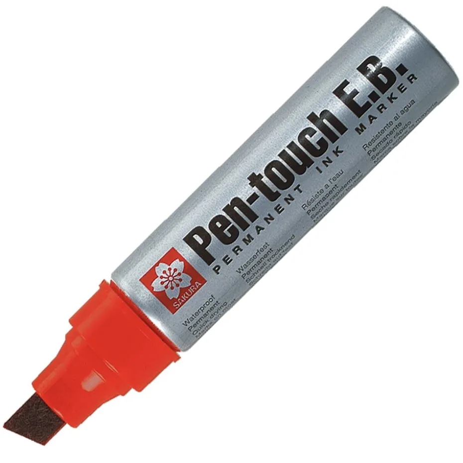 Sakura-Pen Touch Extra Broad Permanent Marker – 19 Rød