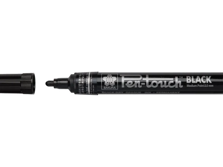 Sakura Pen-Touch – Medium 2,0mm – Sort