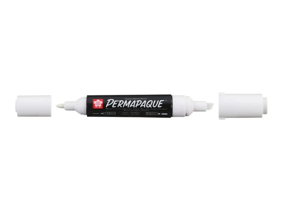 Sakura Permapaque Twin Point – 50 Hvit