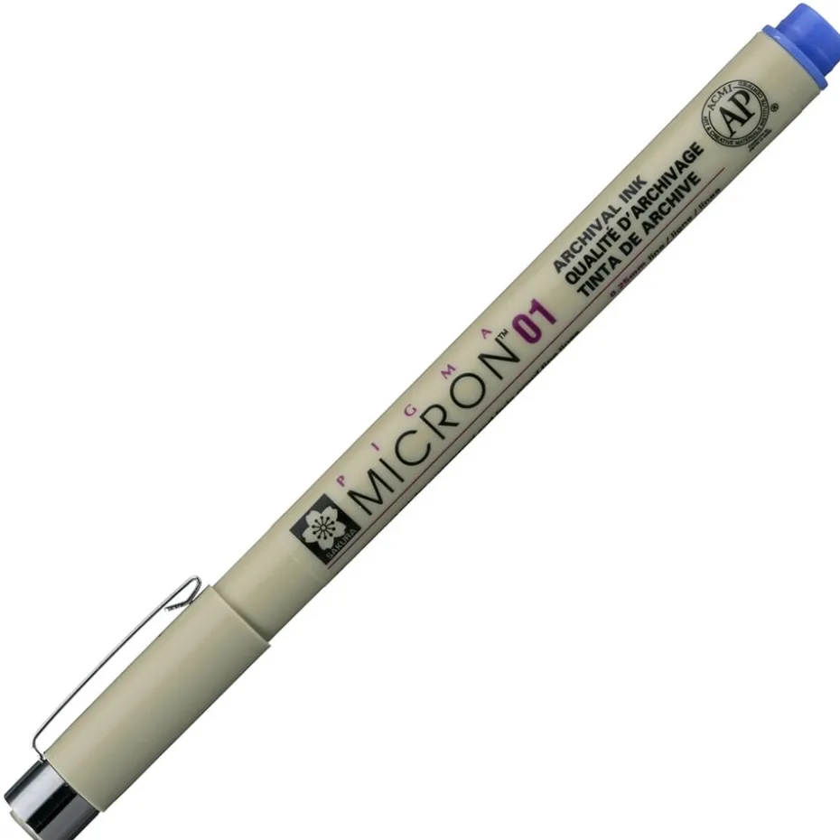 Sakura Pigma Micron 01 – 0,25mm – 36 Blå