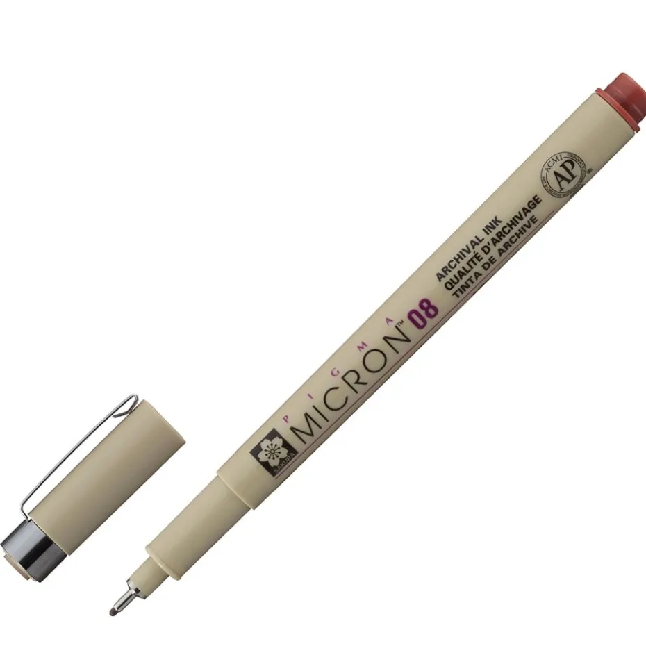 Sakura Pigma Micron 08 – 0,50mm – 12 Brown
