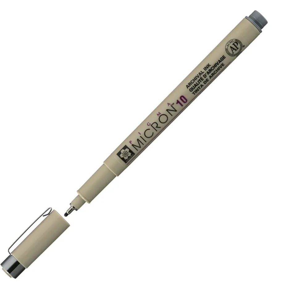 Sakura Pigma Micron 10 – 0,60mm – 44 Cool Gray
